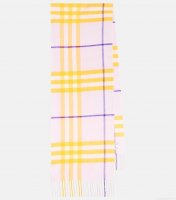 BurberryChecked wool scarf